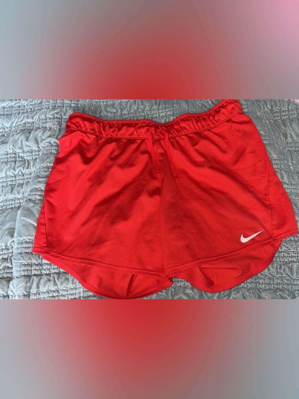 Nike Red Dri-FIT Athletic Shorts